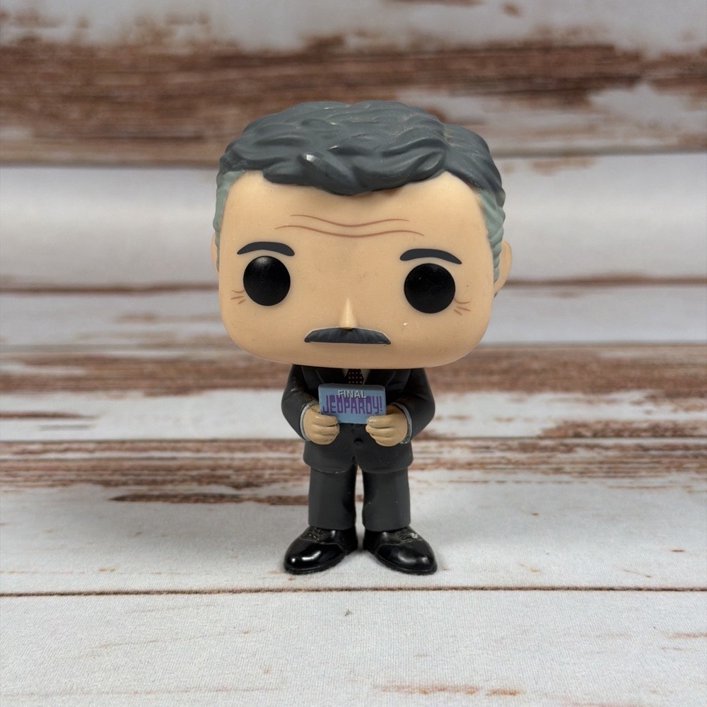 Funko Pop! Television Alex Trebek #776 Chase Mustache Variant Jeopardy